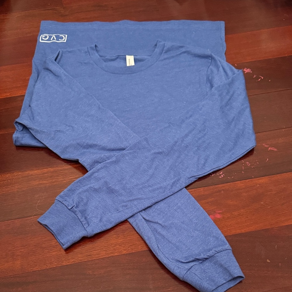 Constantly Varied Gear Blue Long Sleeve Tee